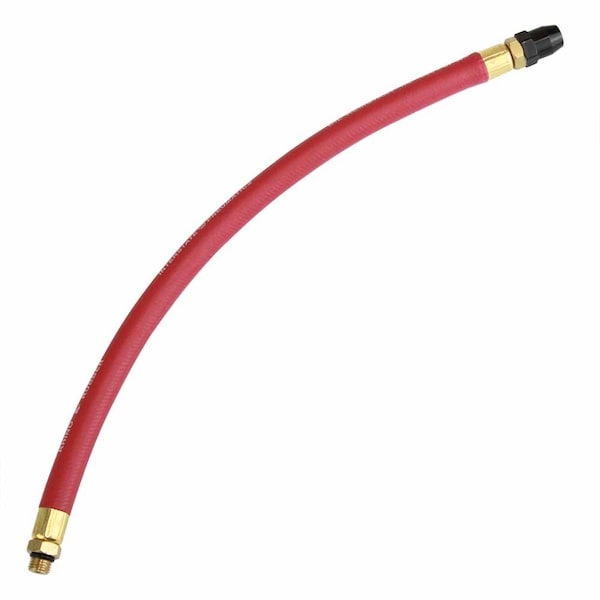 Interstate Pneumatics Rubber Hose Whipend with Straight-In Tapered Chuck TW146 - main